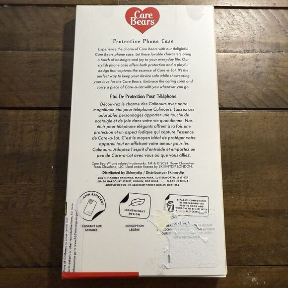 Care Bears Iphone 13/14 Pro Max Glitter Protective Phone Case Skinny Dip London - Picture 5 of 5